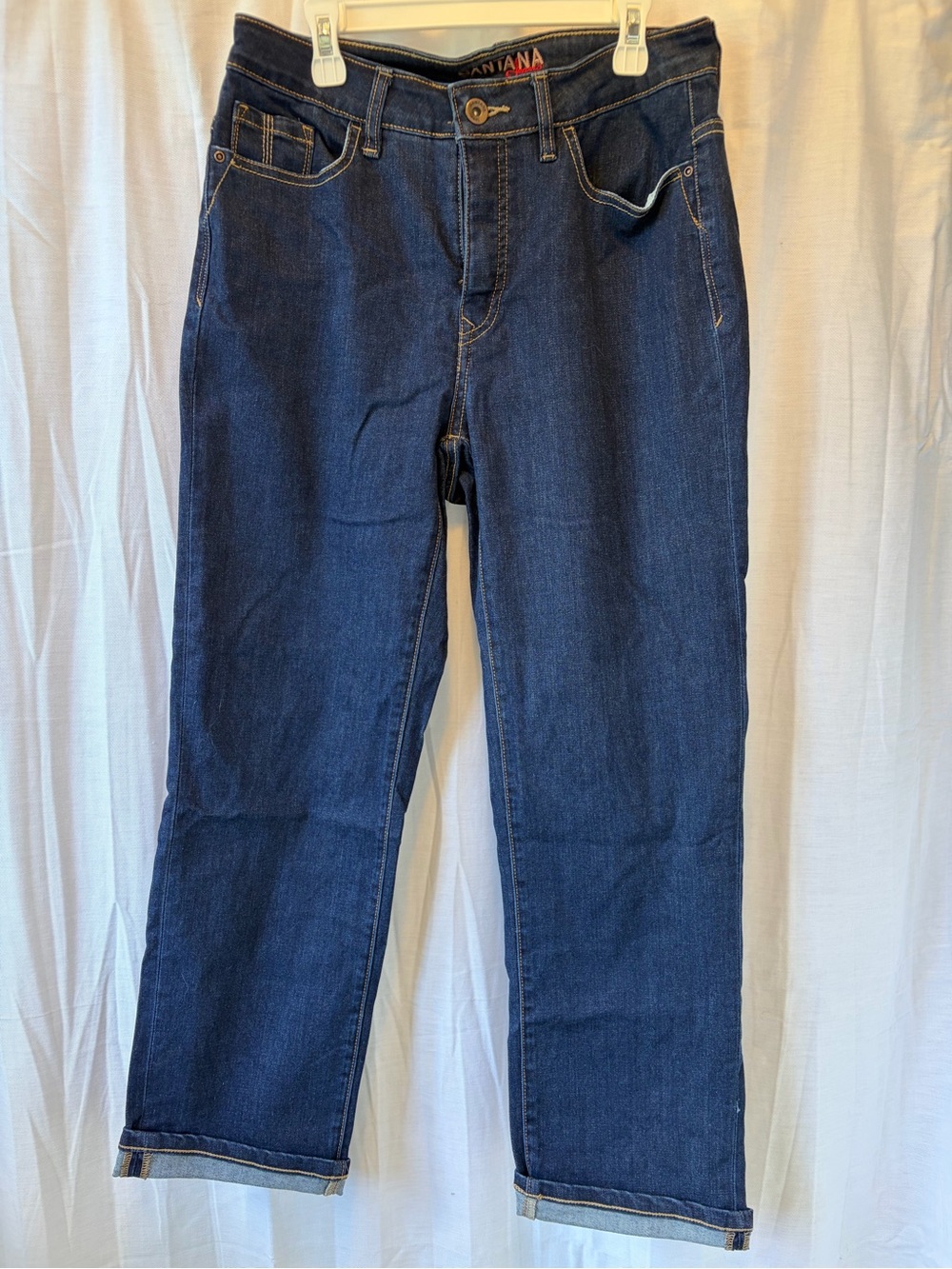Santana Women’s Dark Blue Straight-Leg Jeans